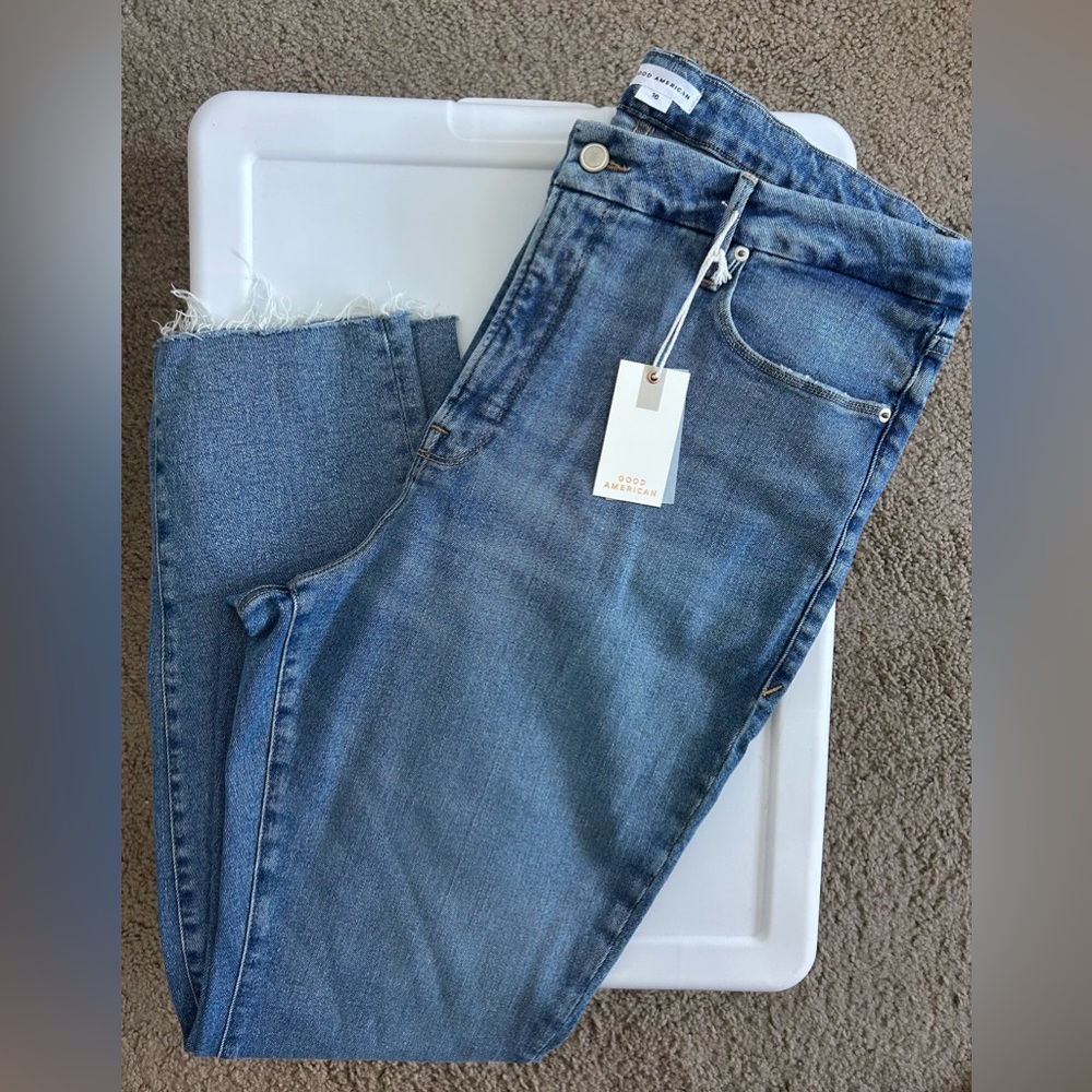 NWT Good American Good Classic Jeans